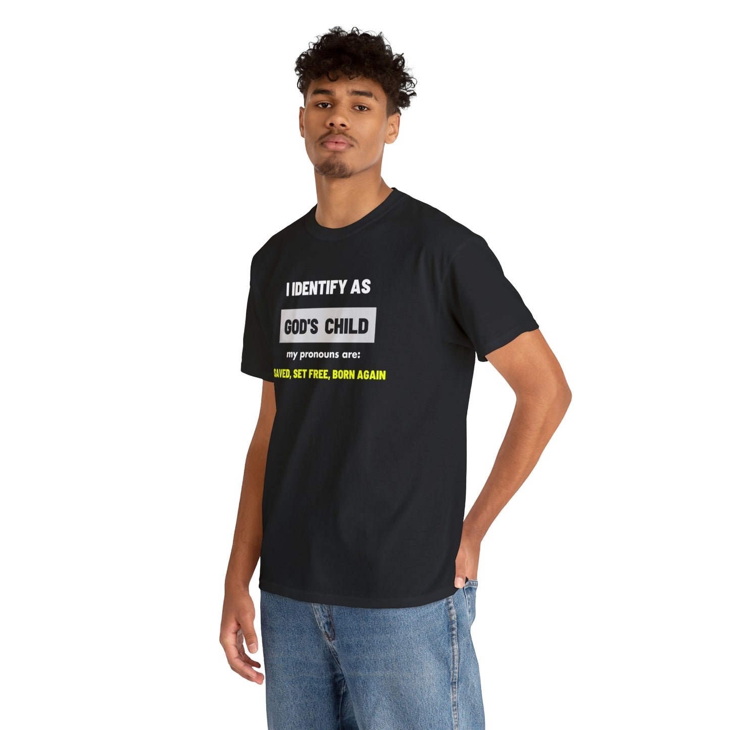 I Identify As... NovelTeez Unisex Heavy Cotton Tee