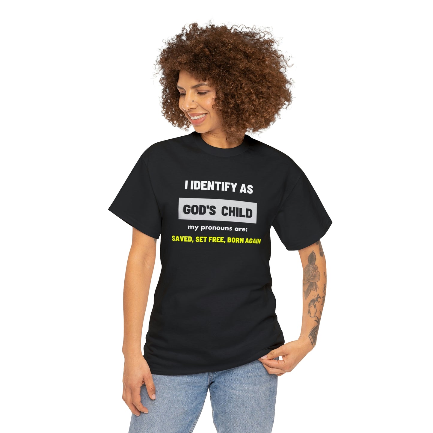 I Identify As... NovelTeez Unisex Heavy Cotton Tee