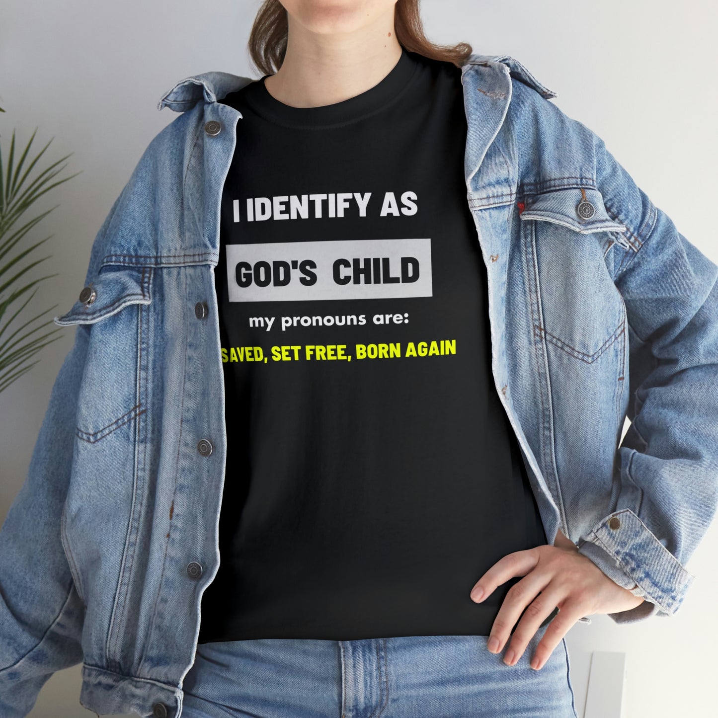 I Identify As... NovelTeez Unisex Heavy Cotton Tee