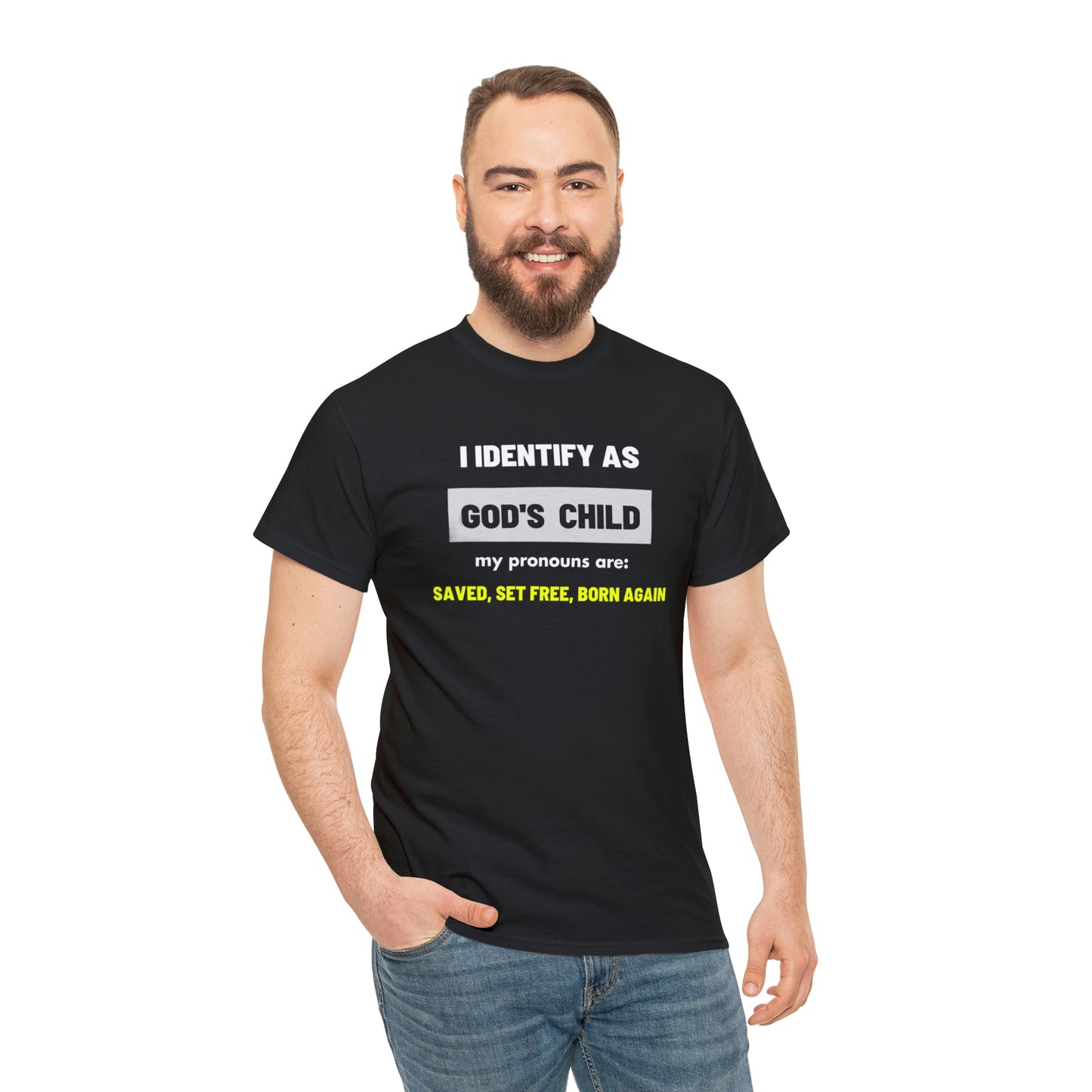 I Identify As... NovelTeez Unisex Heavy Cotton Tee