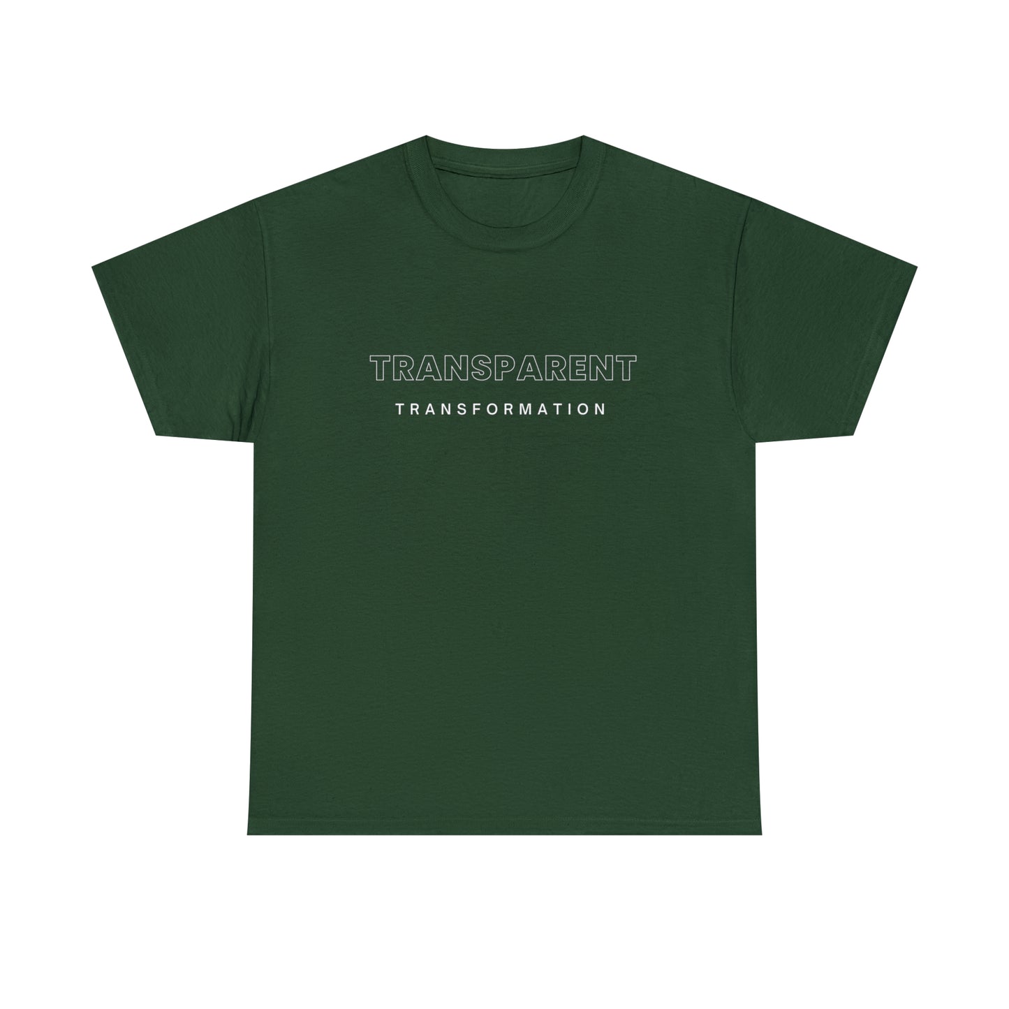 Transparent Transformation Unisex Heavy Cotton Tee
