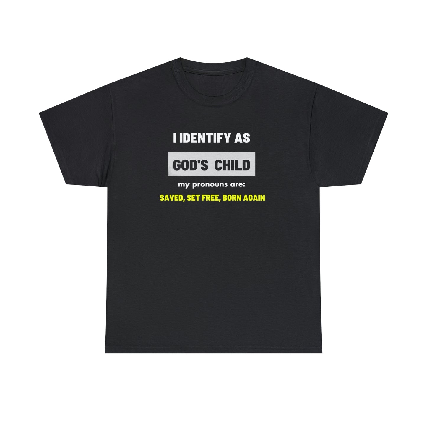 I Identify As... NovelTeez Unisex Heavy Cotton Tee