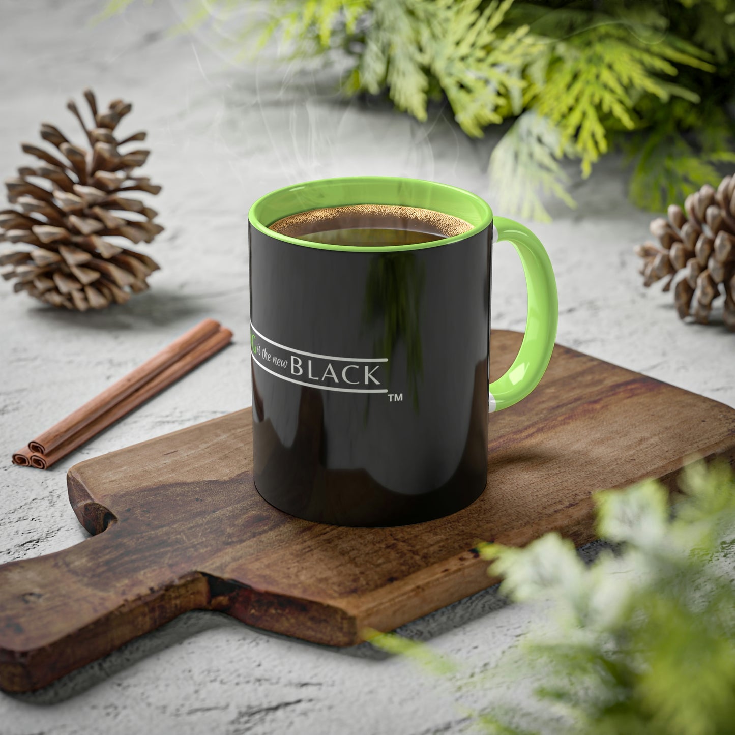 Limited Edition Healing is the new BLACK Mug, 11oz