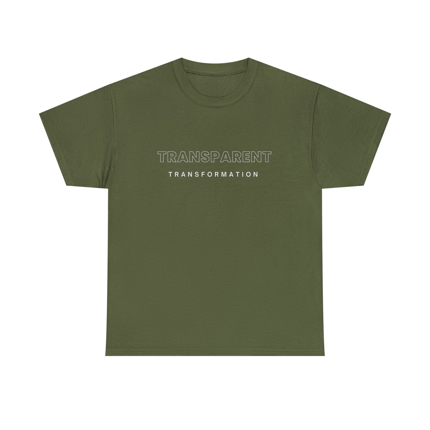 Transparent Transformation Unisex Heavy Cotton Tee