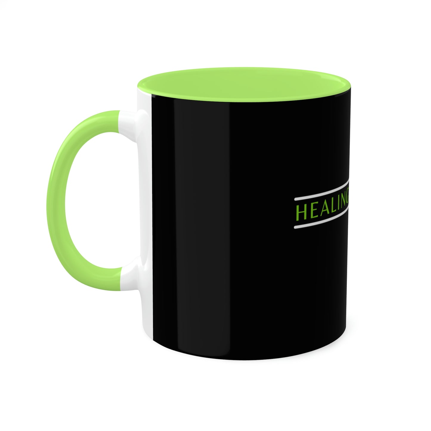 Limited Edition Healing is the new BLACK Mug, 11oz