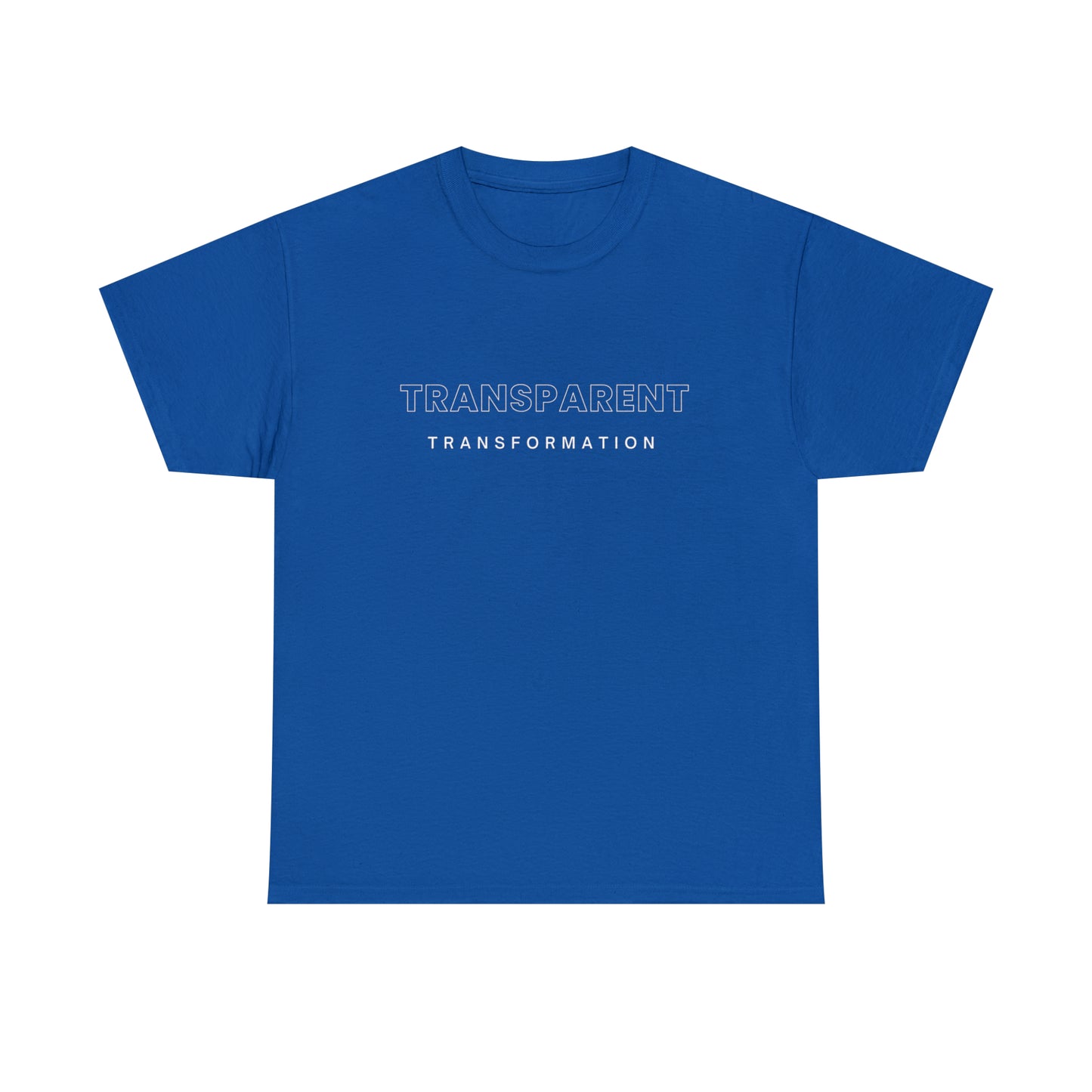 Transparent Transformation Unisex Heavy Cotton Tee