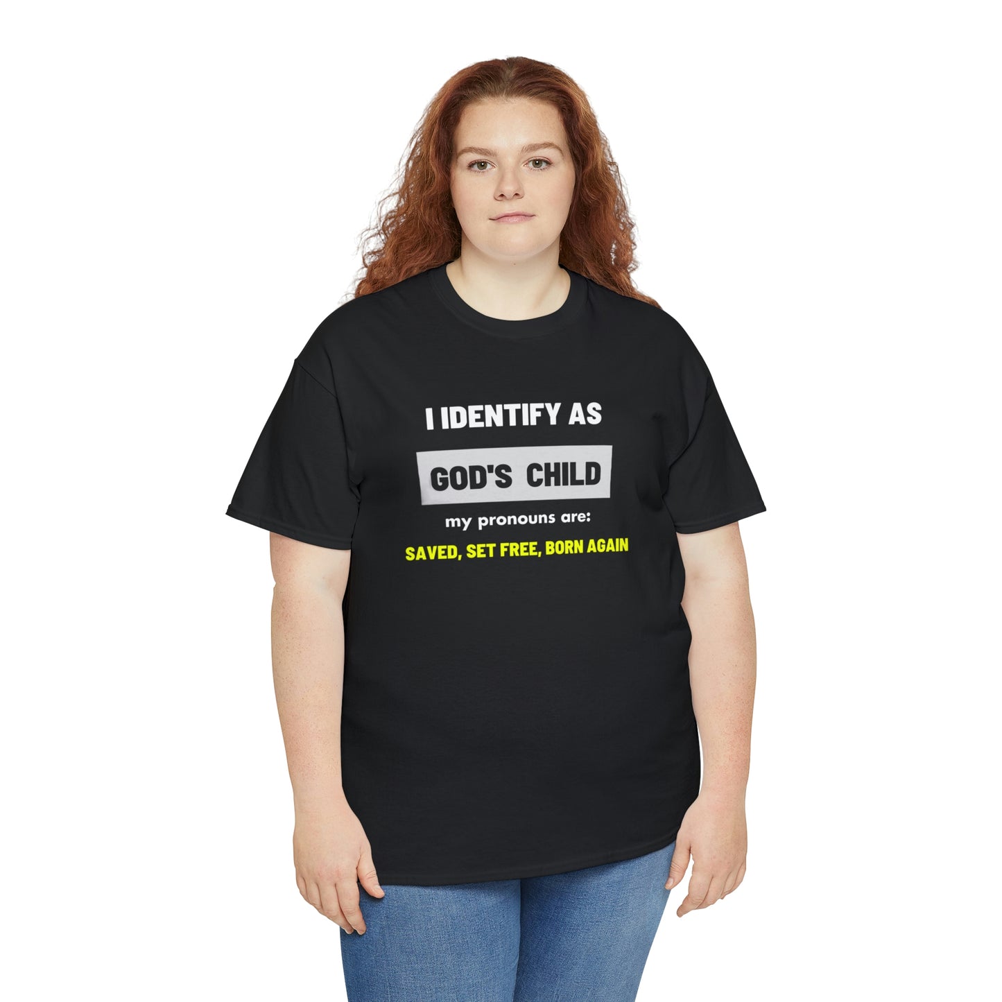I Identify As... NovelTeez Unisex Heavy Cotton Tee