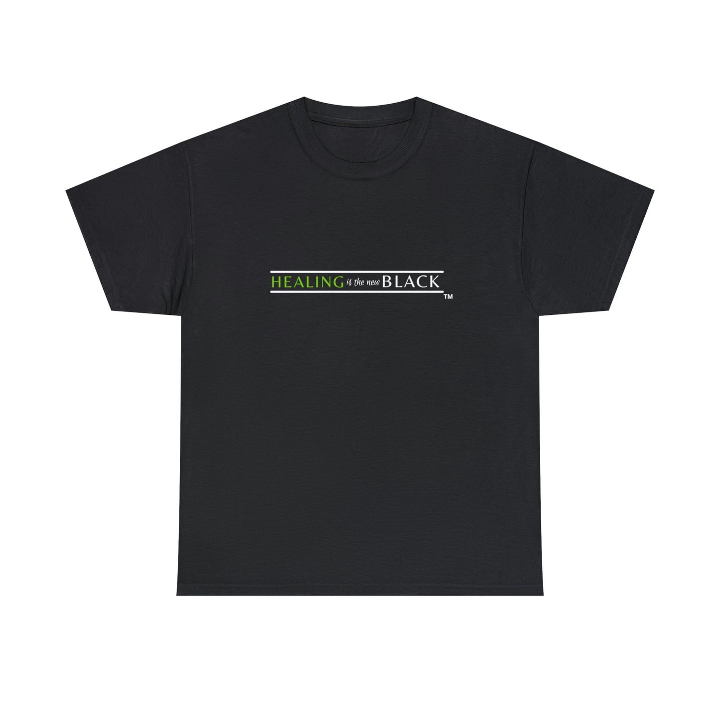 Healing is the new BLACK Unisex Heavy Cotton Tee